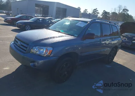 2007 Toyota Highlander V6 z USA, uszkodzony, nr VIN JTEHP21A970208384